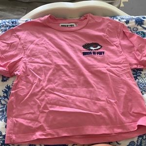 Birds of prey crop top